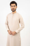 Men Shalwar Kameez Light Fawn - Stylish Garments