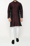 Mehroon Men's Kurta