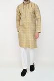 Designer beige kurta for weddings