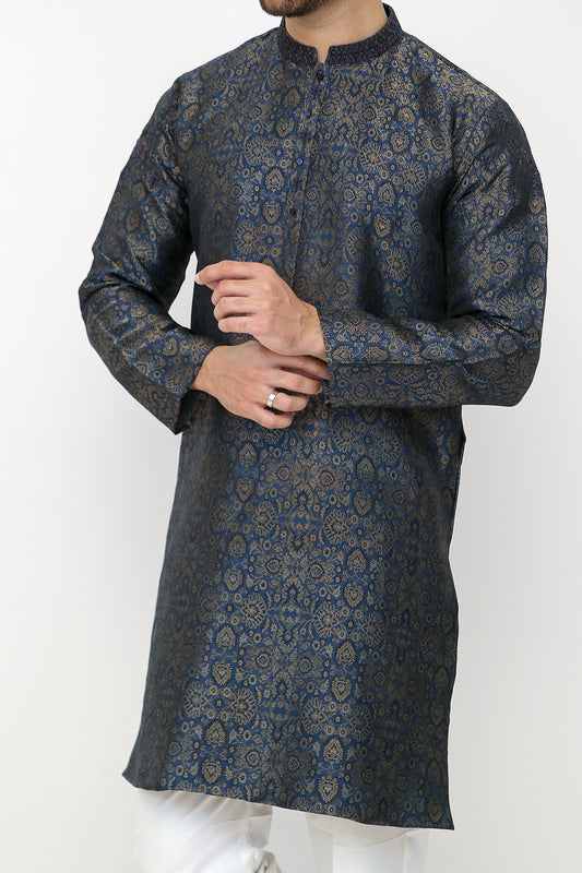 Blended Purple Kurta