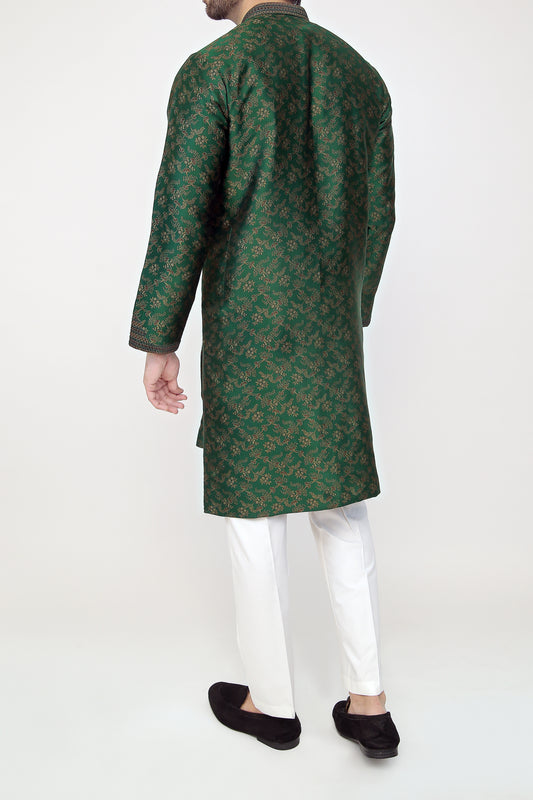 Men's Green Kurta