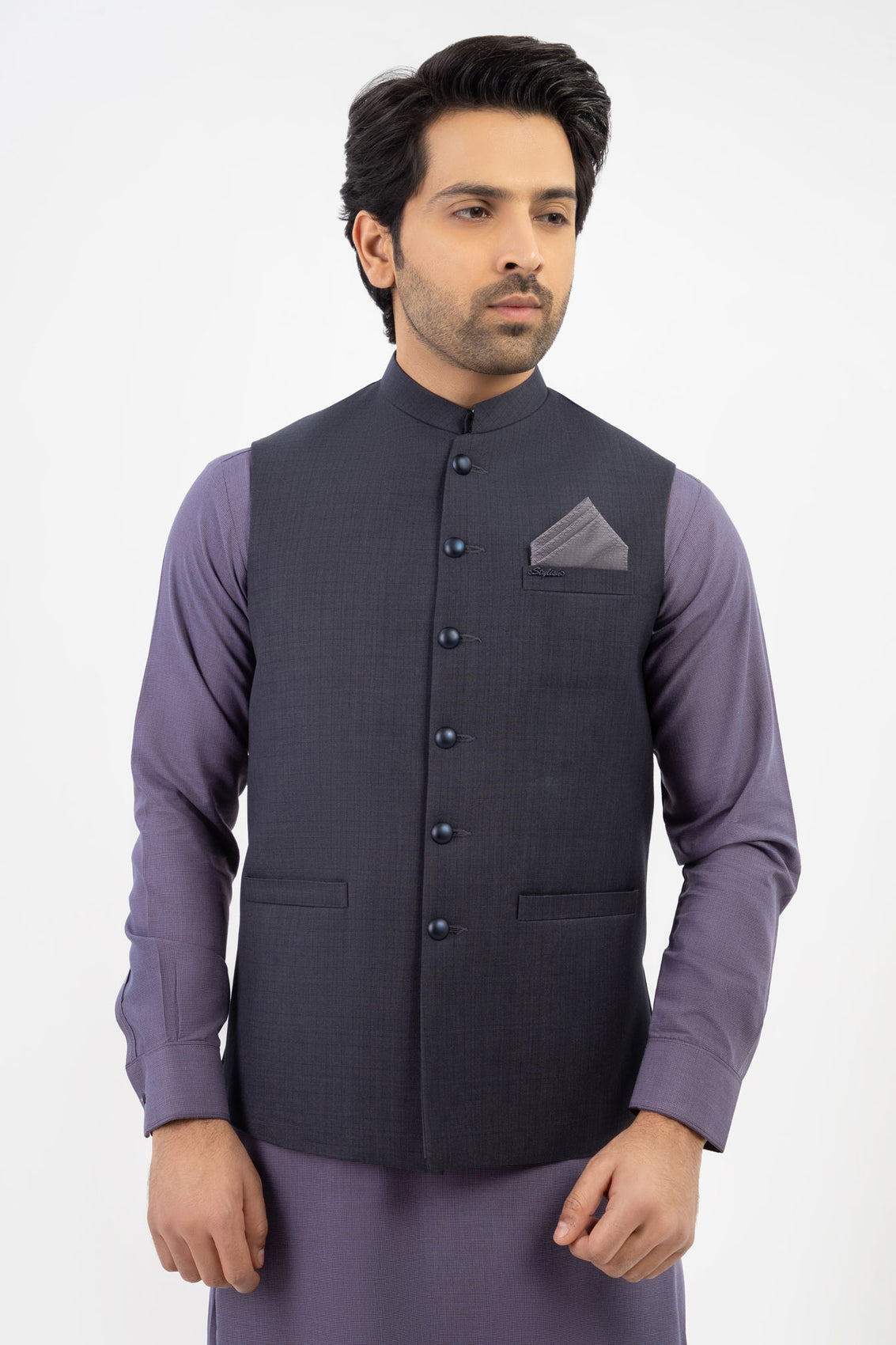 Men Waistcoat Black - Stylish Garments