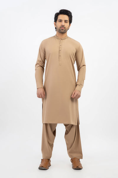 Men Shalwar Kameez L.Golden - Stylish Garments
