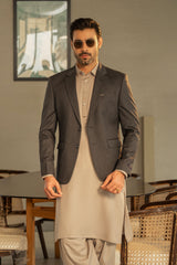Charcoal Gray Blazer CS-298