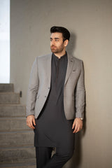 Steall Gray Blazer CS-299