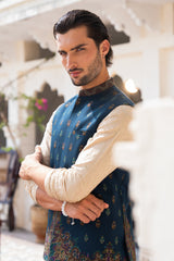 Royal Teel Embroidered Waist Coat S8W-16