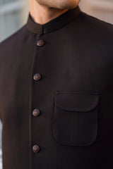 Deep Plum Suiting Waistcoat WS-2030