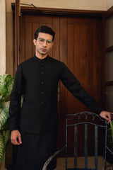 Black Suiting Waistcoat Suit WS-244-118