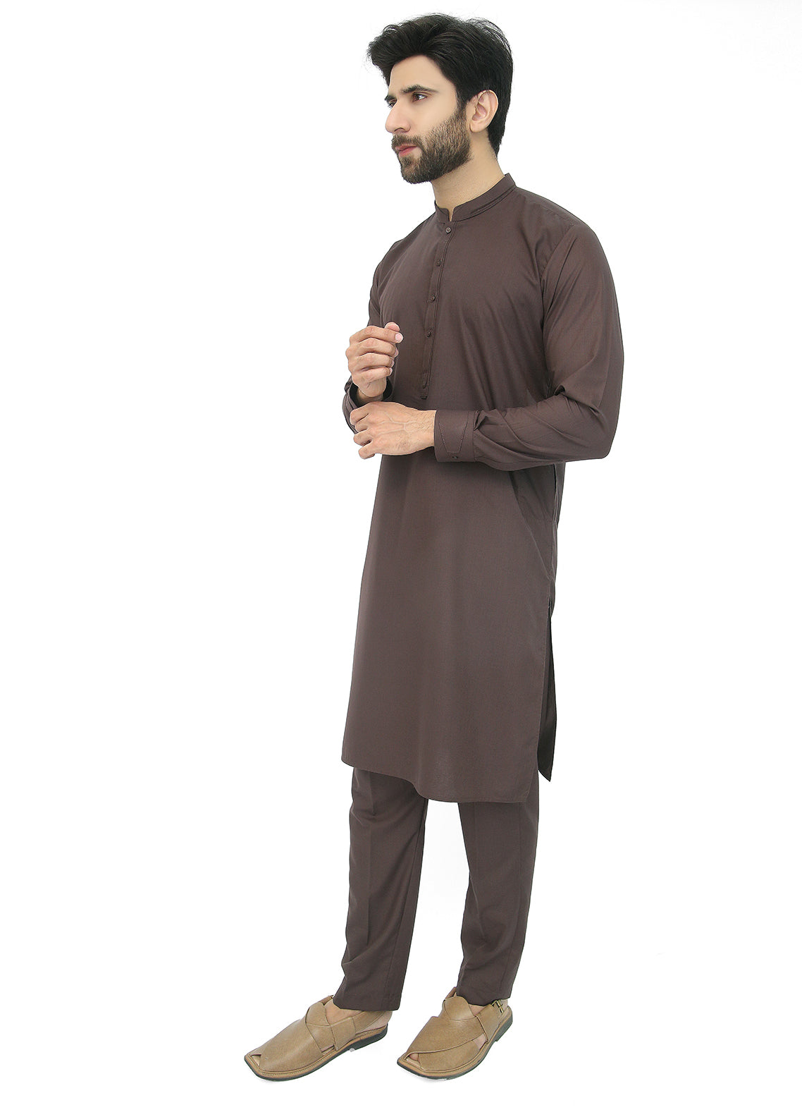 brown kameez trouser I kameez trouser brown