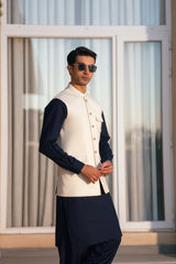 Cream Suiting  Waistcoat WS-2014
