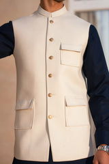 Cream Suiting  Waistcoat WS-2014