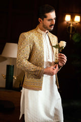 Multi-Color Embroidered Front Open Jacket PC-617