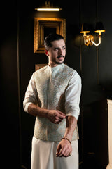Embroidered Persian Waistcoat W-4017