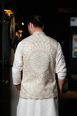 Embroidered Persian Waistcoat W-4017