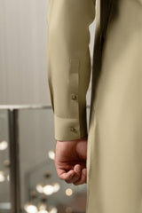 Fawn Embroidered Kameez Shalwar S5-24