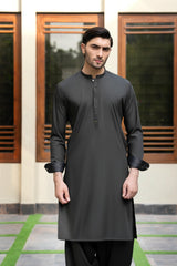 Green Contrast Kameez Shalwar S5-13