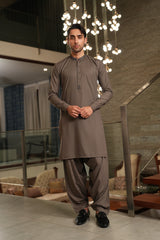 Tipu Green Embroidered Kameez Shalwar S5-17