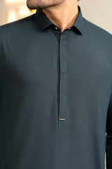 Tale Green Embroidered Kameez Shalwar S5-32
