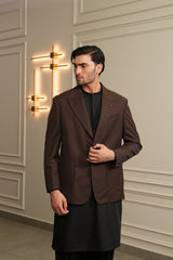 Coffee Brown Blazer S5-01