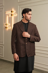 Coffee Brown Blazer S5-01