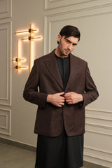 Coffee Brown Blazer S5-01