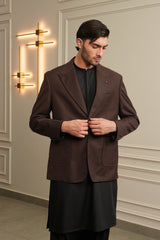Coffee Brown Blazer S5-01