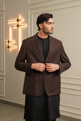 Coffee Brown Blazer S5-01