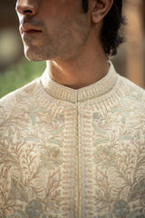 Off-White Embroidered Waistcoat W-3002