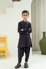 Deep Purple Embroidered Kameez Shalwar KD - 33