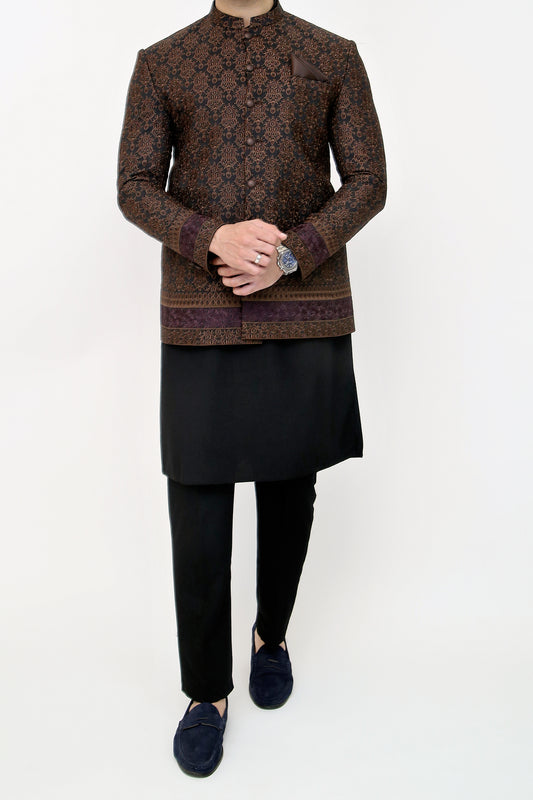 Royal brown coat
