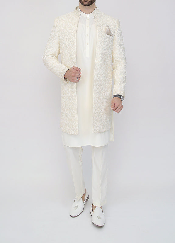 Cream Sherwani Online
