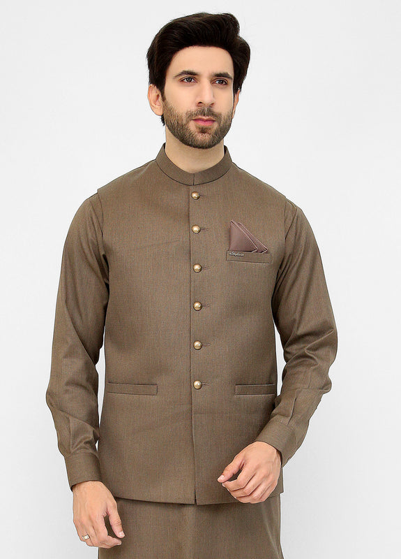 Brown Waistcoat suit