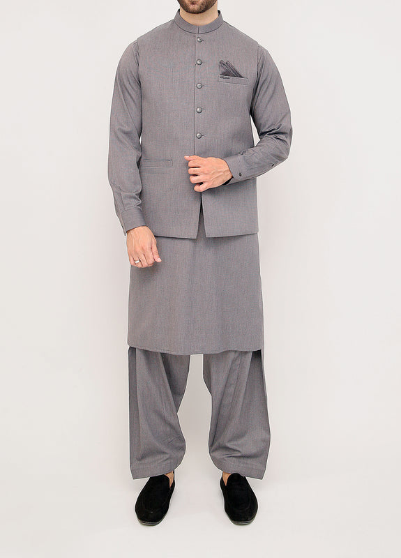 Grey Waistcoat suit