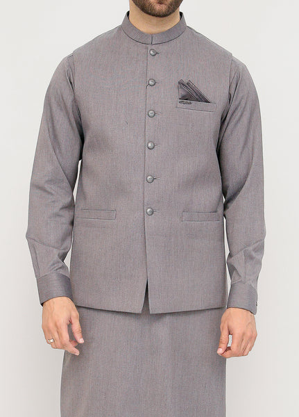 Grey Waistcoat suit