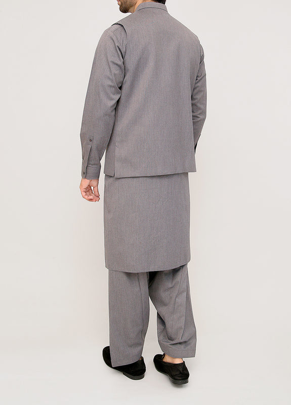 Grey Waistcoat suit