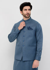 Blue Waistcoat suit