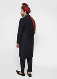 Black Sherwani for Men