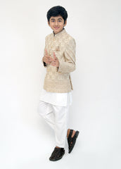 Embroidered princecoat for boys
