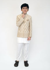 Elegant cream princecoat for children
