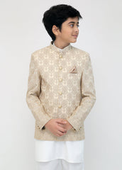 Cream princecoat with embroidery
