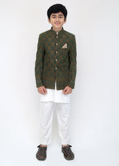 Embroidered princecoat for boys
