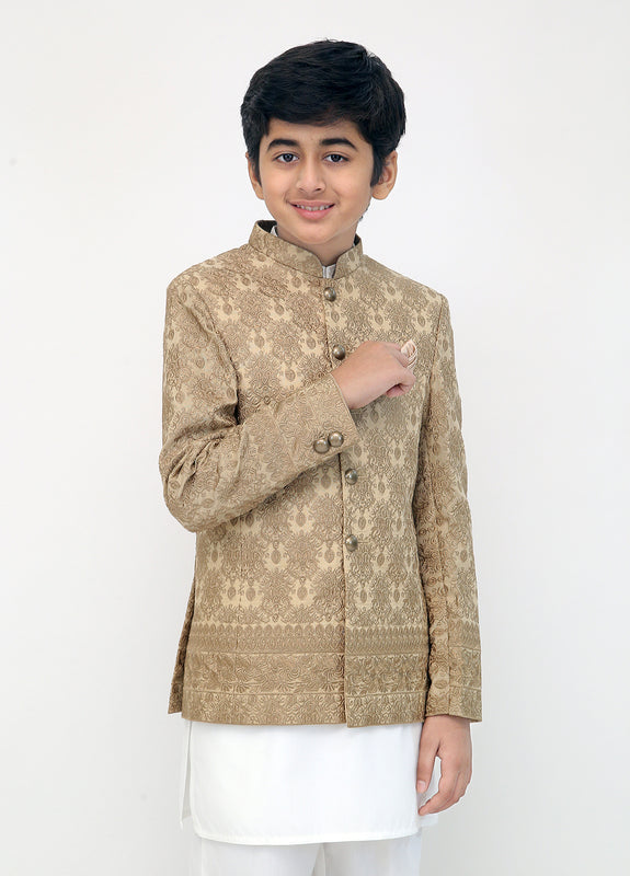 Golden Embroidered Princecoat