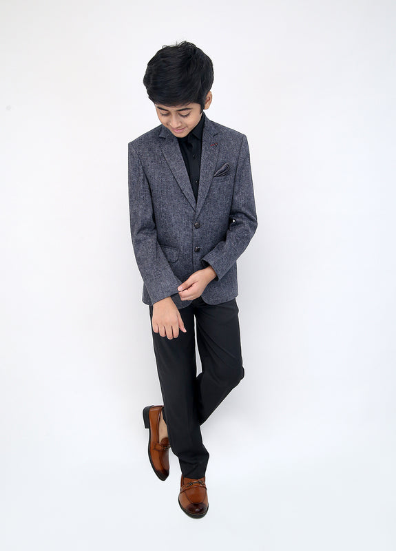 D Grey Causal Coat