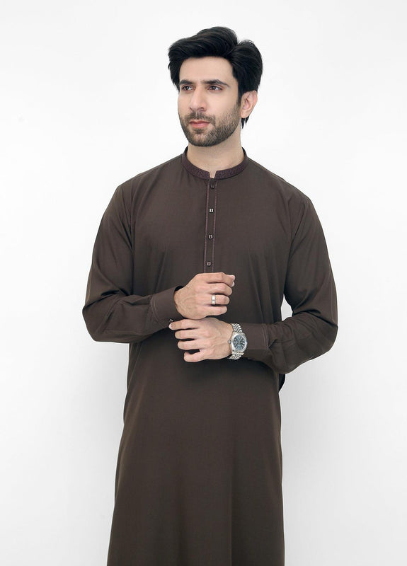 Men Shalwar Kameez D Brown