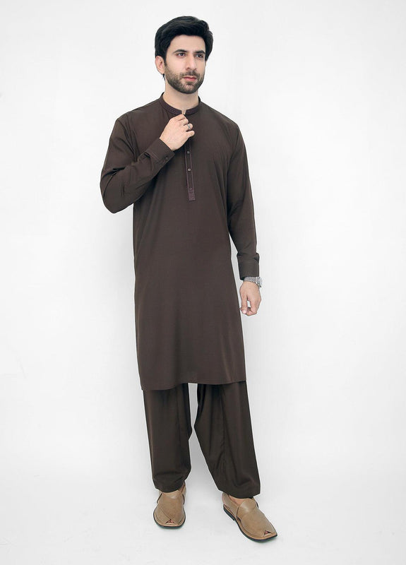 Men Shalwar Kameez D Brown