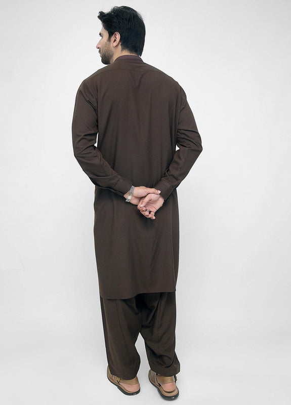 Men Shalwar Kameez D Brown