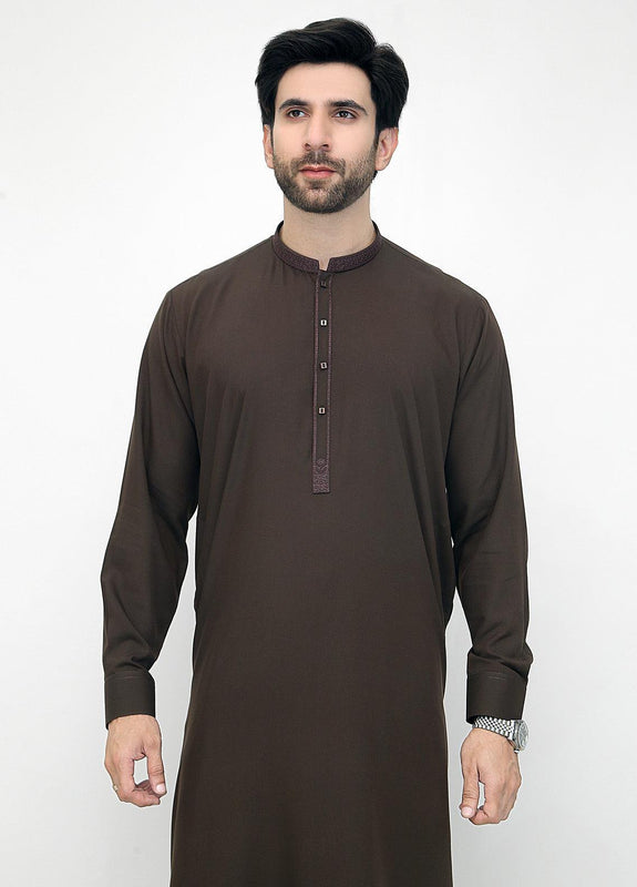 Men Shalwar Kameez D Brown