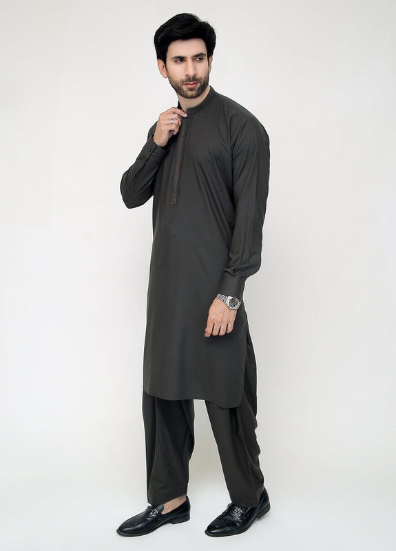 Men Shalwar Kameez Black