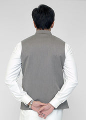 Light Grey Men Waistcoat