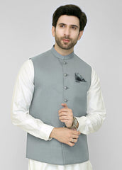 Light Grey Men Waistcoat